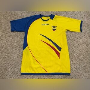 Ecuador FEF Soccer Jersey Men’s‎ Size Large
